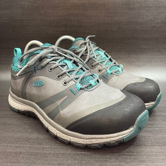 KEEN Utility Sedona Pulse Low Safety Steel Toe Women’s Size‎ 6.5 Grey Shoes - Picture 2 of 12